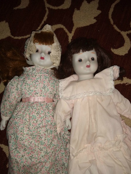 Identifying Two Musical Porcelain Dolls