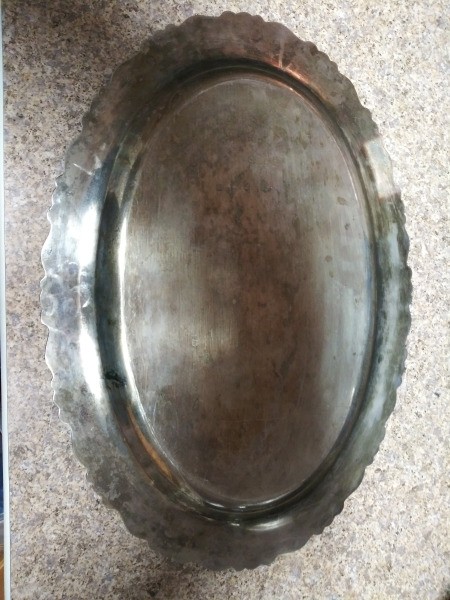 Determining the Value of an Unmarked Silver Tray
