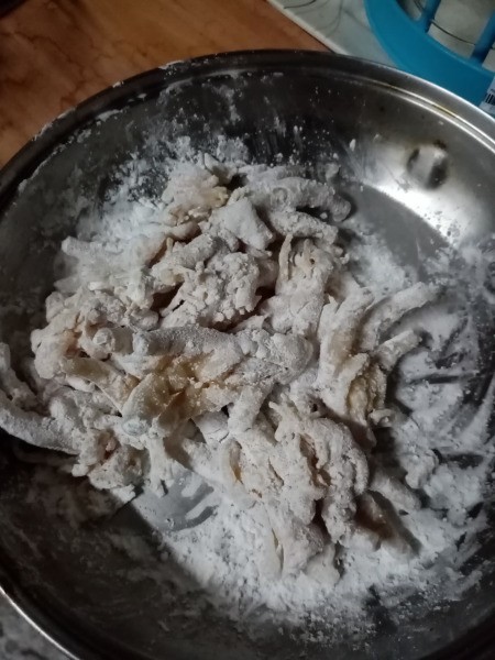frying Chicken Feet