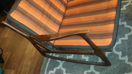 Value of a Danish Style Mid-Mod Rocking Chair