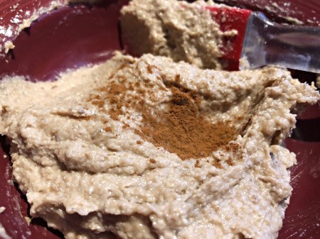 Banana Walnut Spread in bowl