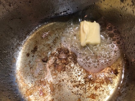 butter in Instant Pot
