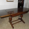 Value of a Vintage or Antique Table -  dining table with ends that pull out and up to expand the surface area