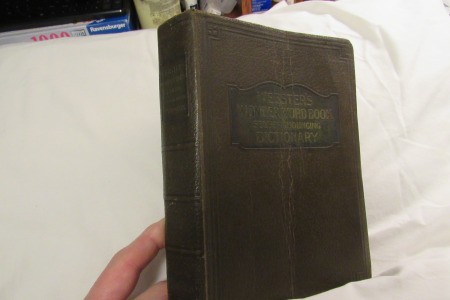 Value of a 1940 Webster's Dictionary