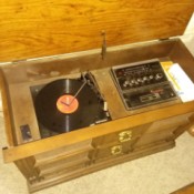 Value of a Zenith Console Stereo - vintage stereo console unit