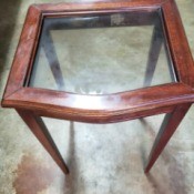 Value of a Glass Top Brandt Table