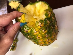 removing Pineapple segments