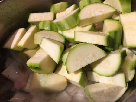 cut Zucchini