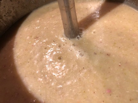 immersion blender in Soup