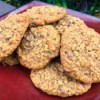 Chewy Oatmeal Chocolate Chip Walnut Cookies (GF)