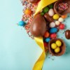 Candy eggs for Easter