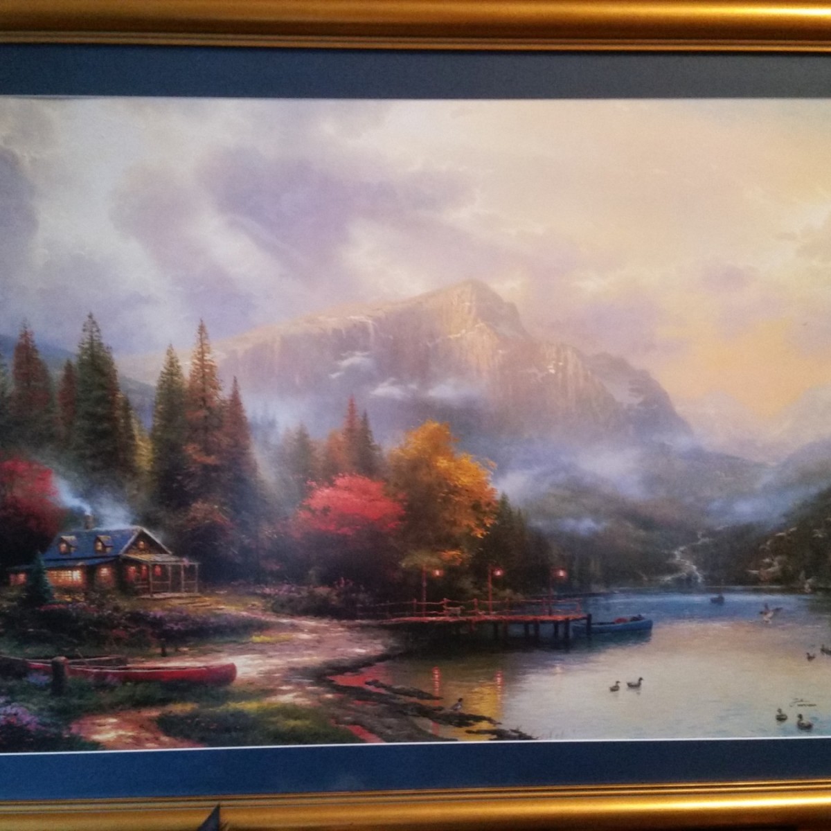 Value of a Thomas Kinkade Print? ThriftyFun