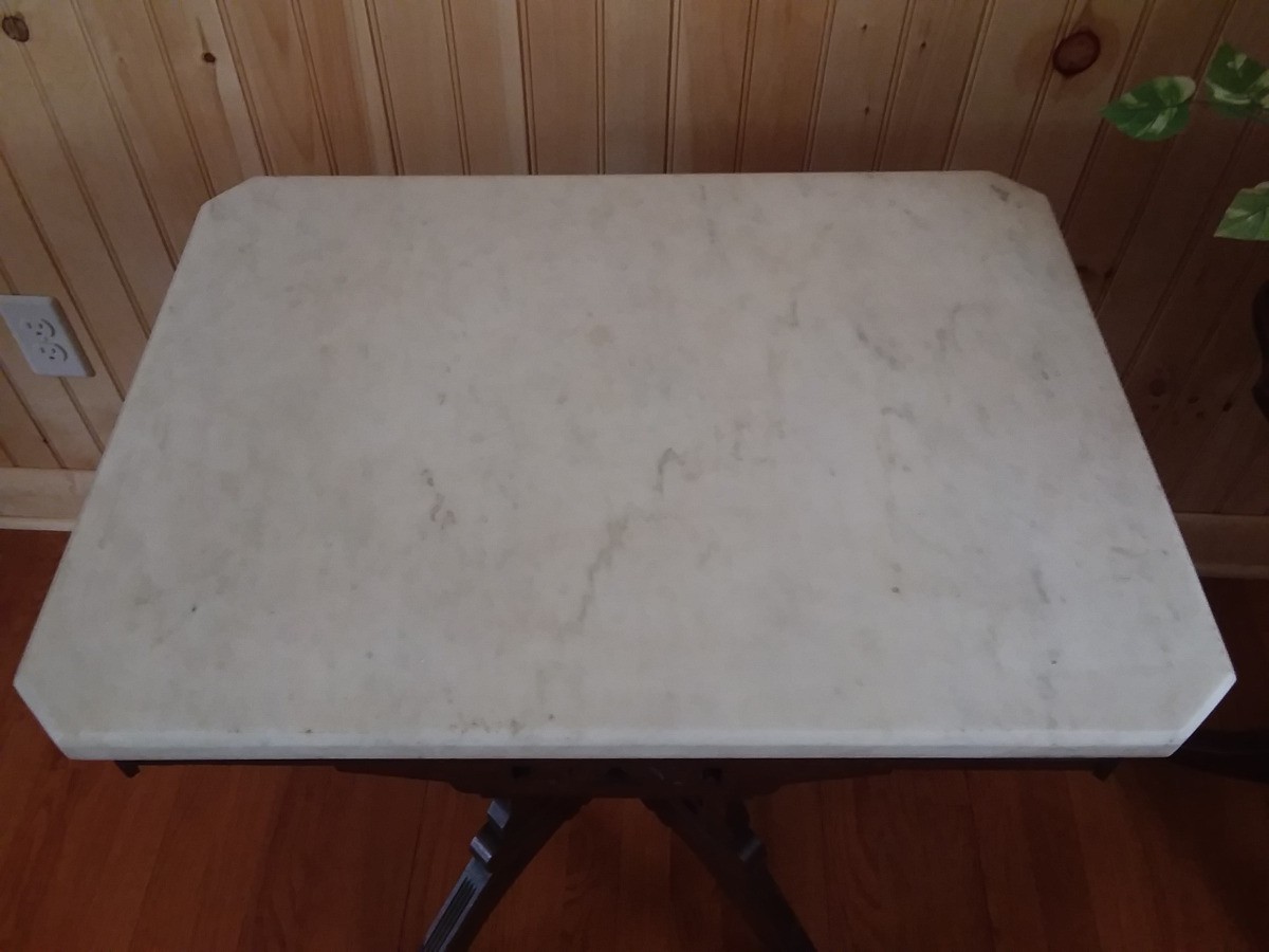 Value of an Antique Marble Top Table? ThriftyFun
