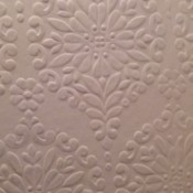 Identifying a Discontinued Anaglypta Wallpaper Pattern - floral medallion pattern