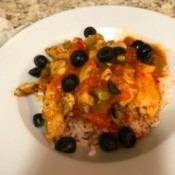 Salsa Chicken over Rice