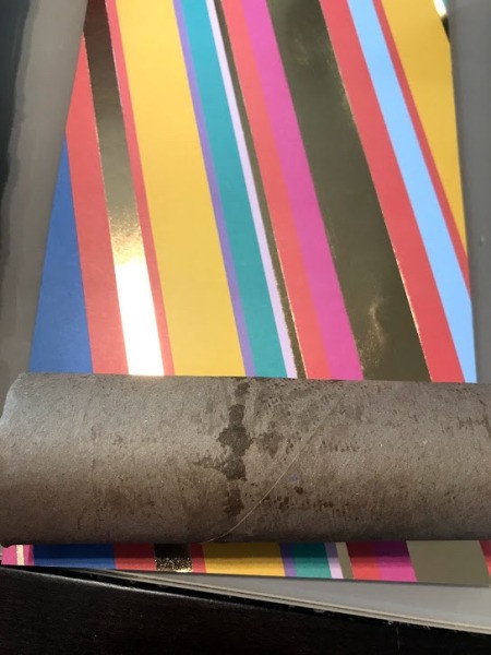 DIY Paper Towel Roll Kaleidoscope - wrap the tube in scrapbook paper