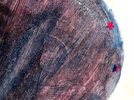 Rocket Paper Twirler Room Decor - decorate the spiral with star stickers