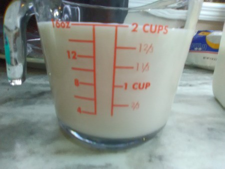 2 cups buttermilk