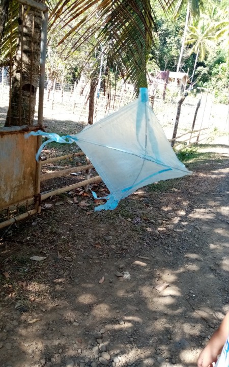 How to Make a Mini Kiddie Kite - airborne kite