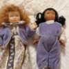 Identifying Two Small Porcelain  Dolls - two small dolls