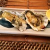 finished Japanese Style Grilled Oysters
