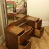 Tips for Selling Vintage Furniture - vintage dressing table with large mirror