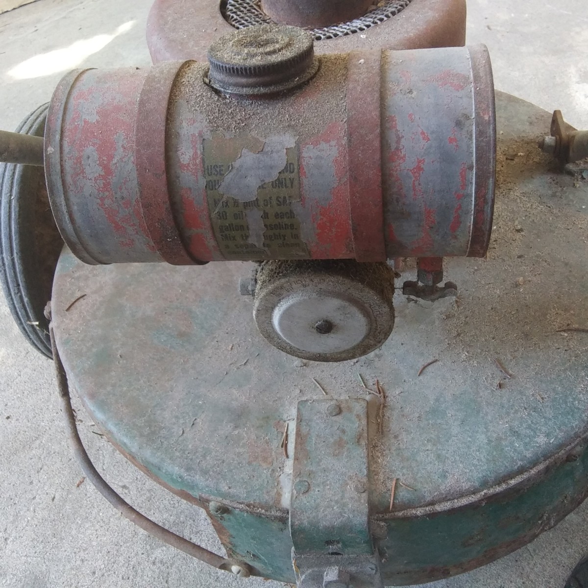 Identifying an Old Gas Mower? ThriftyFun