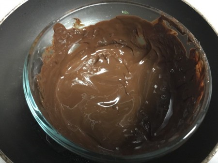 melted Chocolate in bowl