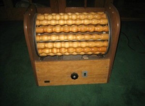 Finding a Vintage Wooden Roller Exercise Machine - image from TF of the piece in question