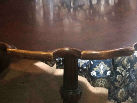 Value of a Vintage Pie Crust Table