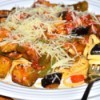 Plate of Vegan Italian Stir-Fry