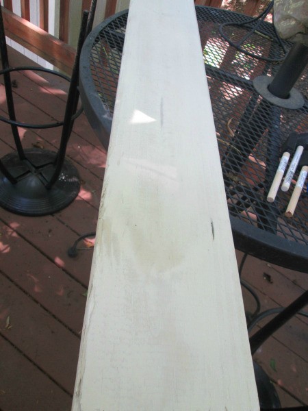 Making A Patriotic Flag With Left Over Wood - length of wood perhaps 1 x 6