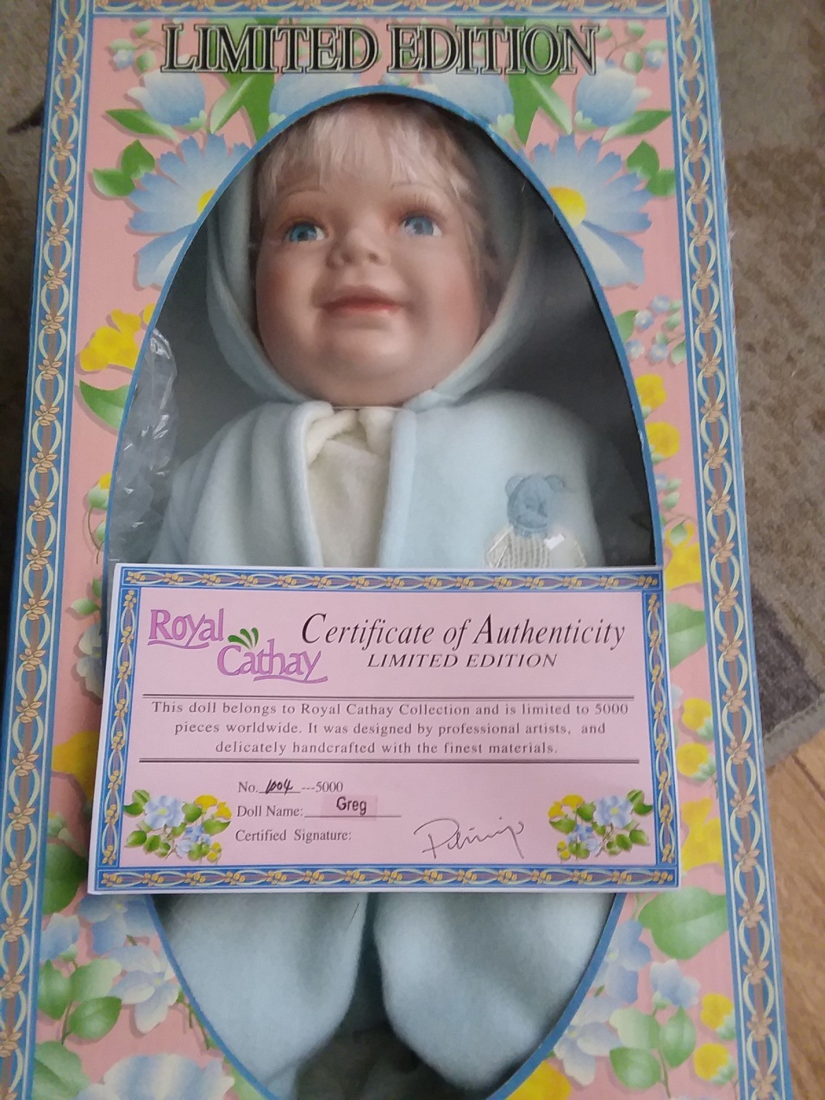 royal cathay collection doll limited edition
