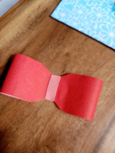 Father's Day Coffee Cup Greeting Card - make a bow tie or neck tie out of paper