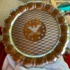 Identifying a Decorated Tray - identifying a round tray with 13 stars around possibly and eagle in the center