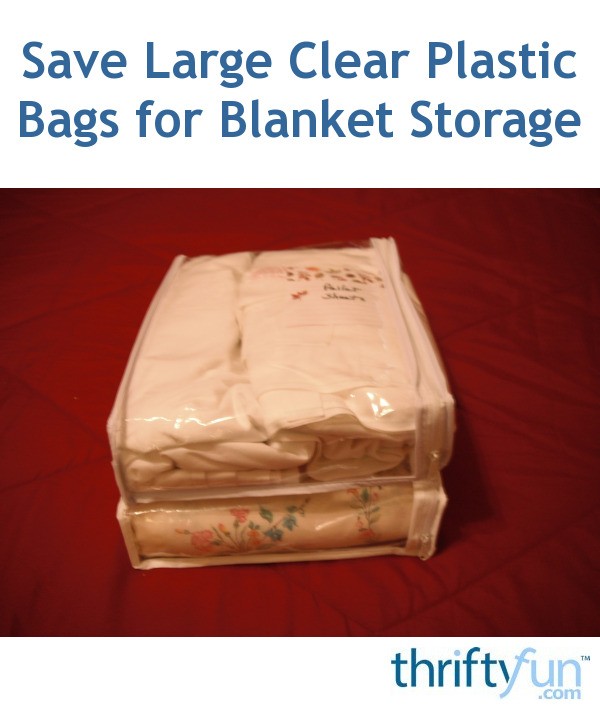 Clear Plastic Bags For Blankets IUCN Water