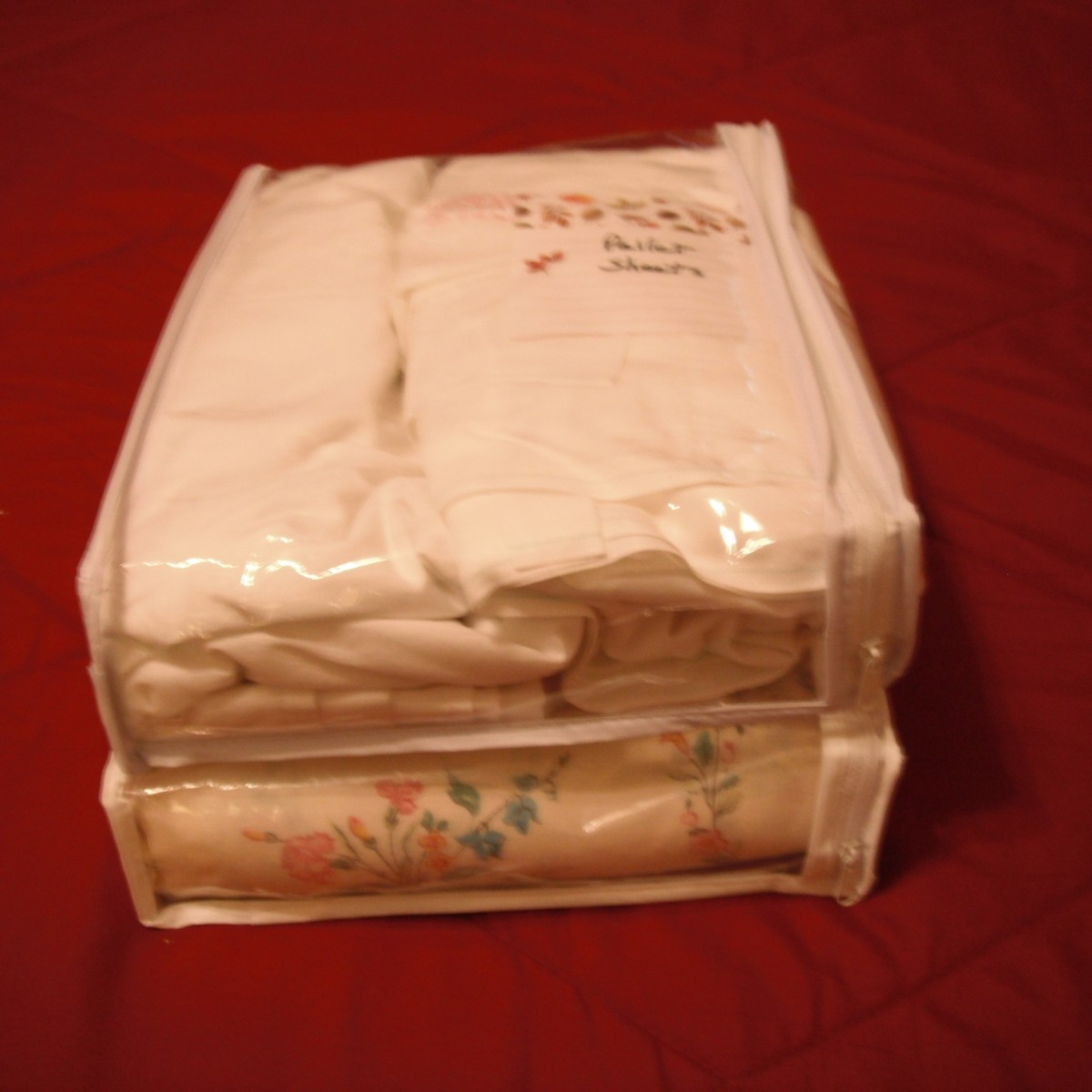 Save Large Clear Plastic Bags for Blanket Storage | ThriftyFun