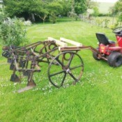 Identifying Old Farm Equipment - attached to a lawn tractor