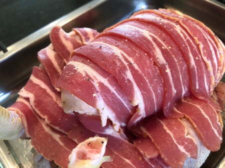 Bacon wrapped Chicken