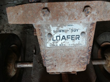 Selling an Old Lawnboy Mower with Loafer Attachment