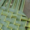 Weaving Coconut Leaf Plates - repeat