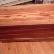 Value of a Murphy Cedar Chest - plain cedar chest