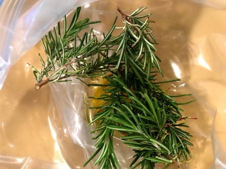 rosemary in bag