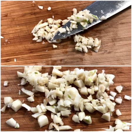 chopped garlic