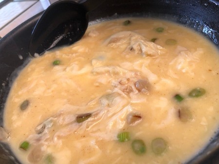 cooking Scallion Scrambled Eggs