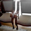 Determining the Value of Antique Furniture - reupholstered and refinished chairs