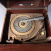 Value of a Zenith Phonograph - top of cabinet open to show turntable