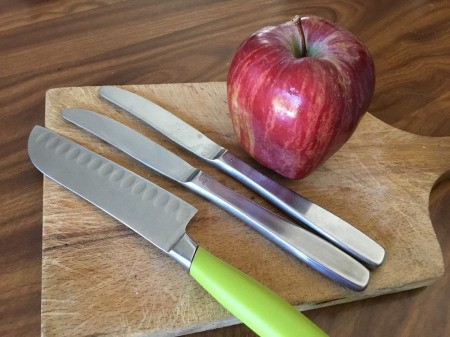 Edible Apple Swan - supplies