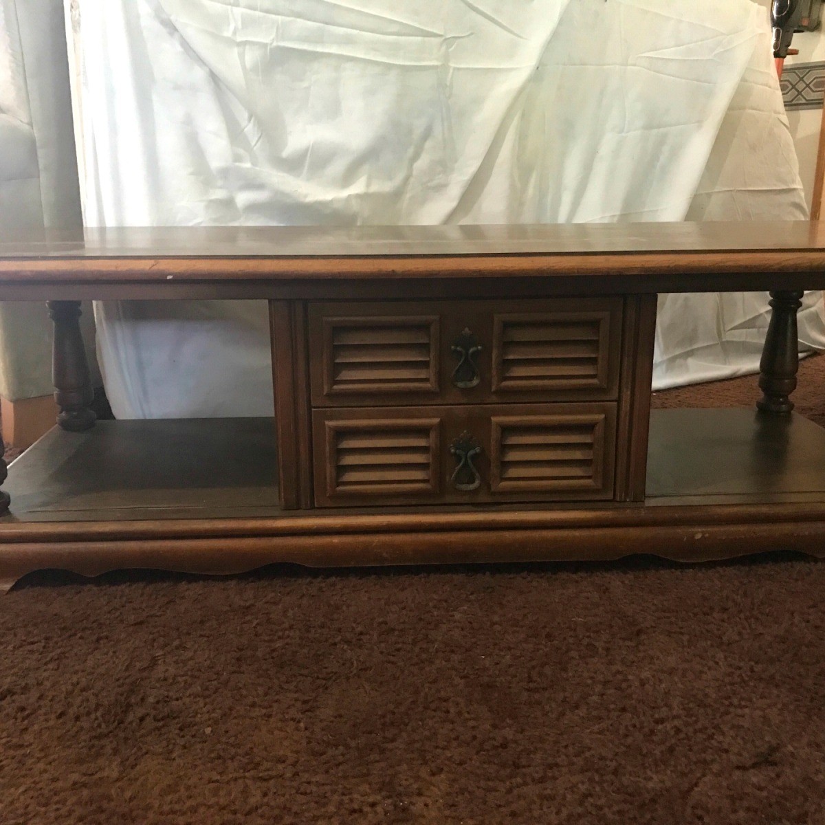 Mersman Coffee Table 7376 / Mersman 7644 Coffee table antique appraisal | InstAppraisal : Mersman was a popular furniture manufacturer that produced furniture from the 1870s until 1995.