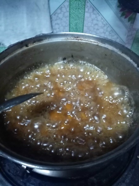 thickening glaze in pan